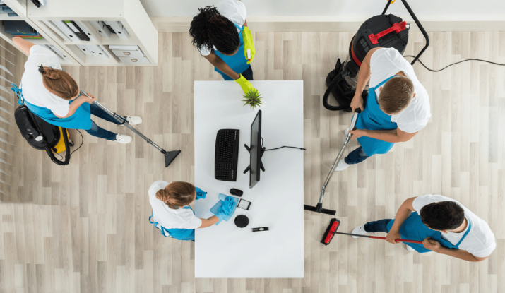 Eco-friendly office cleaning service by Mehervi